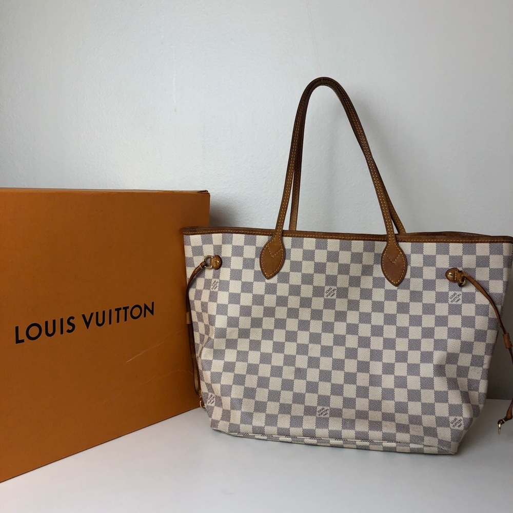 Louis Vuitton Damier Azur Neverfull MM